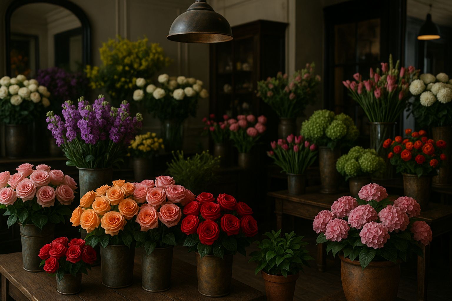 معروفترین گلفروشی های جهان