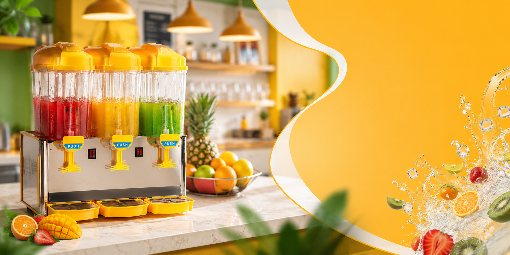 چگونه دستگاه شربت سردکن مناسب کافی‌شاپ یا آبمیوه‌فروشی انتخاب کنیم؟